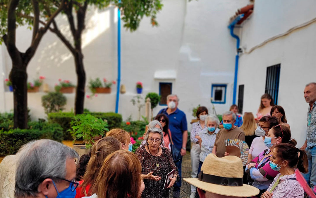 Visita al patio y estudio de Julio Romero de Torres